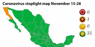 Baja California is the lone outlier on the new map.