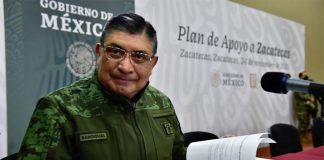 National Defense Minister Luis Cresencio Sandoval announced hundreds of additional troops would be deployed Thursday as part of the security plan.