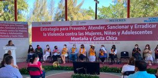 Presentation of the new strategy in Tlapa de Comonfort, Guerrero