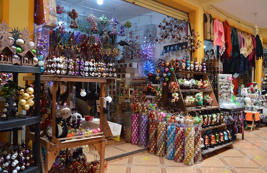 ornament store in Chignahuapan