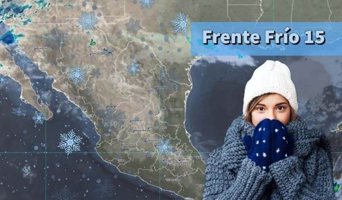 cold front in Mexico