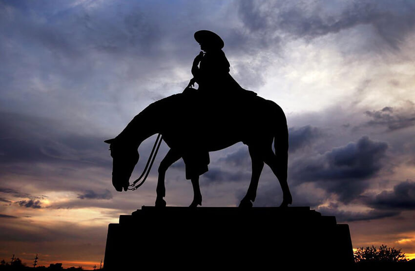 Padre Kino statue in Tucson, Arizona