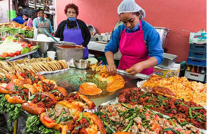 taco vendors in Leon, Guanajuato