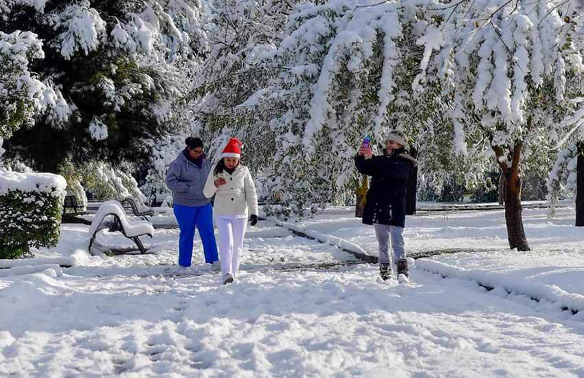 2017 snowstorm in Monclova, Coahuila