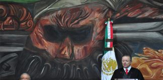 Supreme Court Chief Justice Arturo Zaldívar gave his third annual report as head of the federal judicial power on Wednesday.