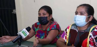 Defensoras de Niñas press conference, Guerrero