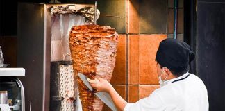 taco vendor in Mexico City
