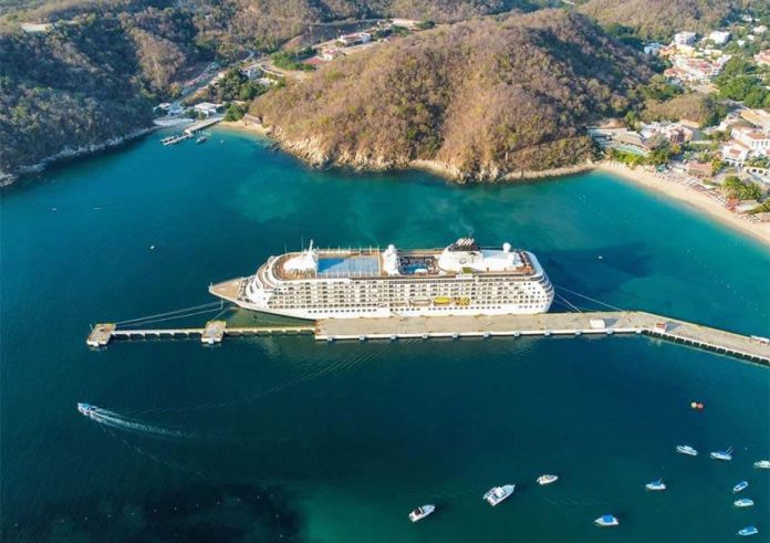 The World residential yacht in Huatulco
