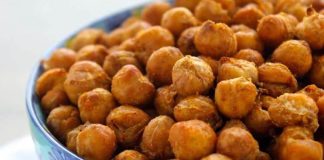 crunchy spiced chickpeas