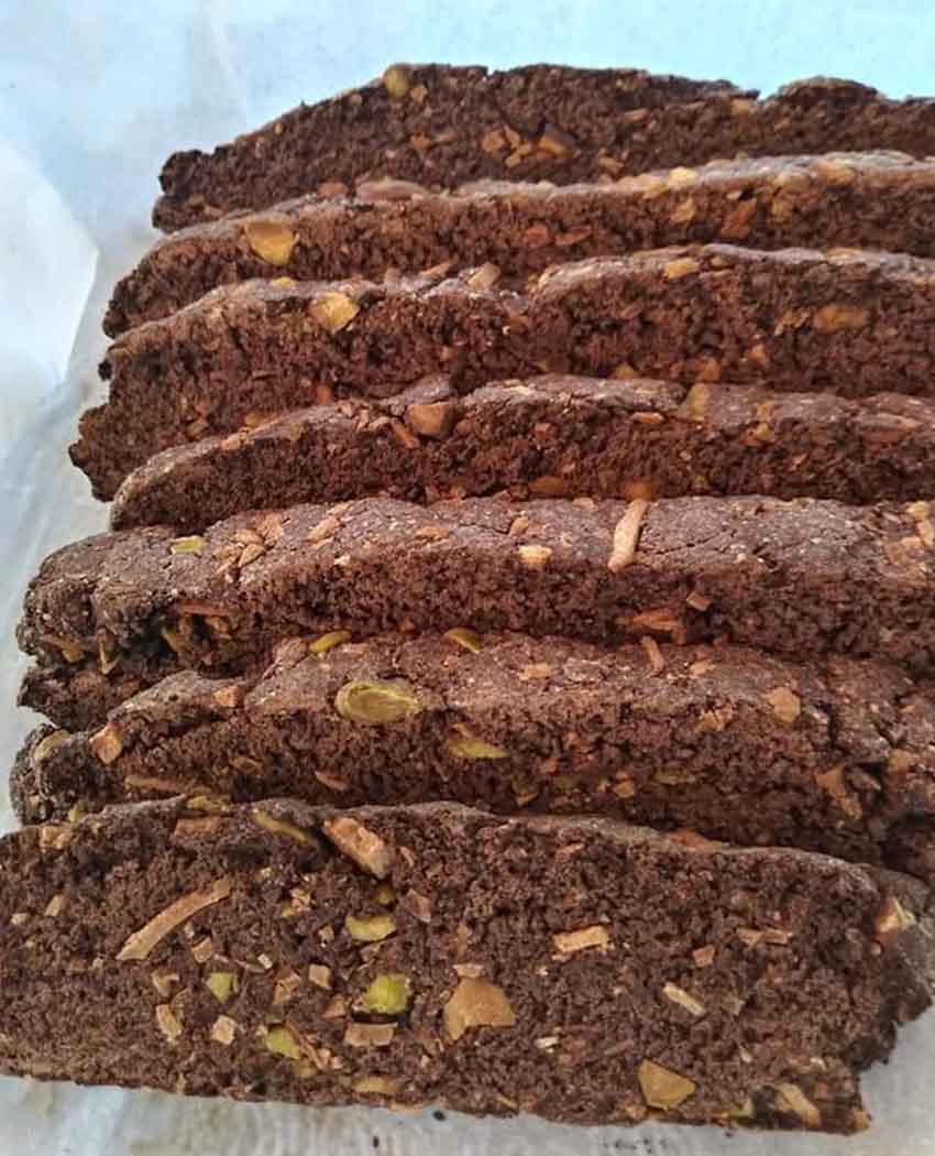 chocolate biscotti