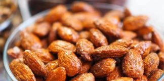 smoked candied almonds