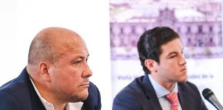 Governors Enrique Alfaro and Samuel Garcia