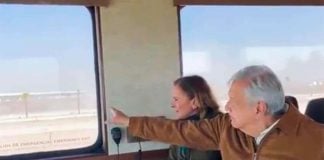 The president and his wife