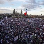 The rally drew 250,000 people from around the country, the Mexico City government said.