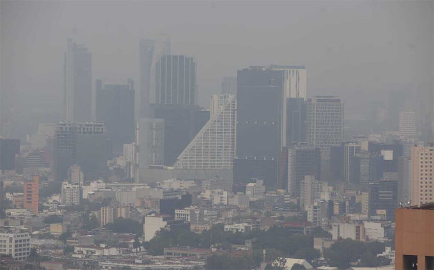 Mexico City lost points in the ranking for environmental pollution and safety concerns.