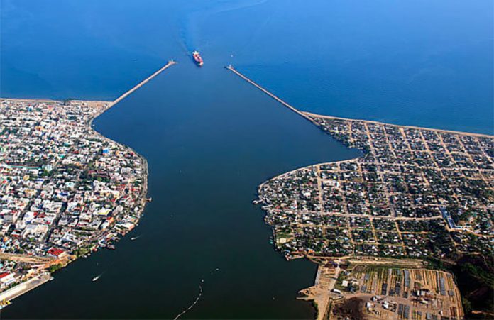 The port of Coatzacoalcos