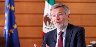 Gautier Mignot, European Union ambassador to Mexico.