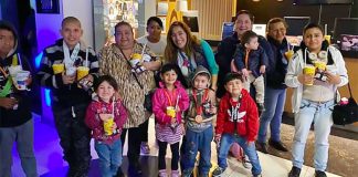 An event organized by the foundation for children with cancer.