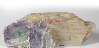 Lepidolite is a rare lithium-rich mineral that serves as an ore for the valuable metal.