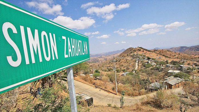 A view of San Simón Zahuatlán, Mexico's poorest municipality in 2020.