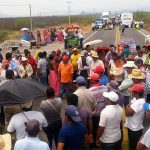 A 2019 protest against projects in the Isthmus.