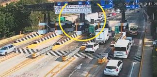 The semi-trailer filled with migrants passed through a toll plaza where immigration agents were stationed, just 5 kilometers before the deadly crash.