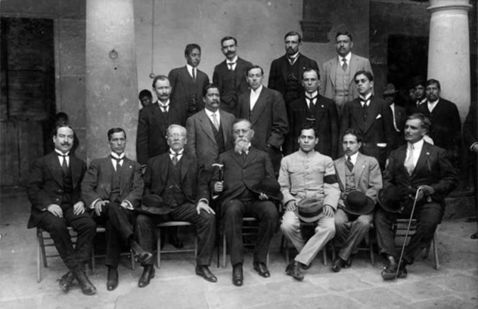 drafters of Mexico's 1917 Constitution