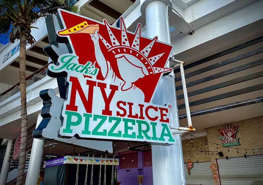Jack's NY Slice Pizzeria, Cozumel