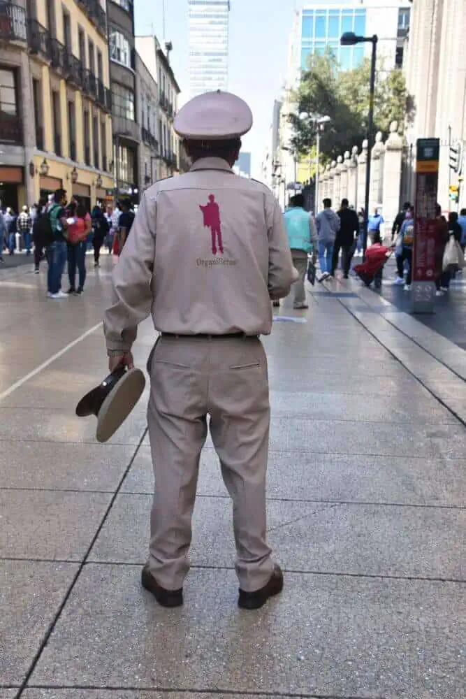 Mexico City organ grinders