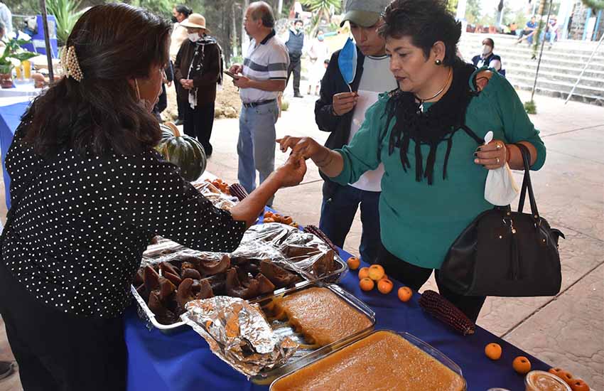 Pre-Hispanic food fair San Pedro Yancuitlalpan