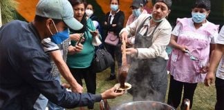 Pre-Hispanic food fair San Pedro Yancuitlalpan