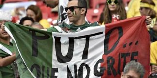 Mexican soccer fans in Russia 2018