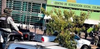 National Guardsmen at Colima prison riot