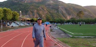 President López Obrador on a morning walk, in an image he shared before his election.