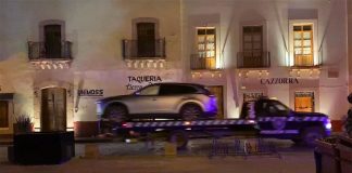 The vehicle in which the bodies were found