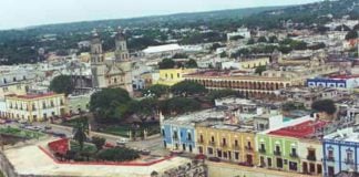 Campeche city.