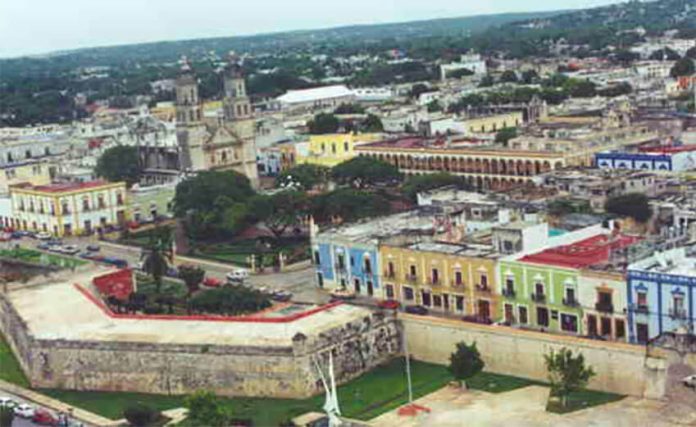 Campeche city.
