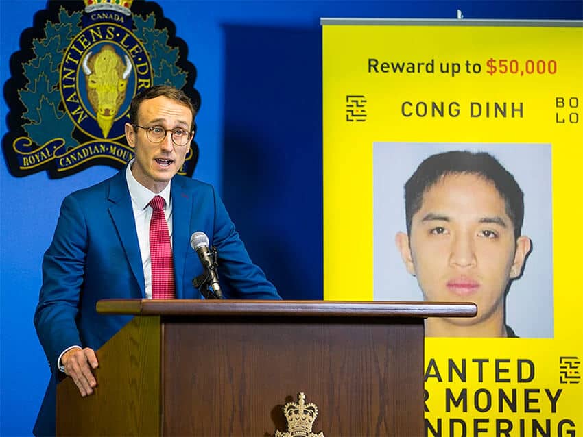 Canada announced a CA $50,000 reward for Cong Dinh in 2019.