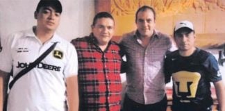 Governor Cuauhtemoc Blanco with narcos
