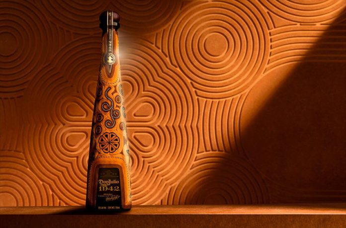 Tequila Don Julio's new special edition bottle.