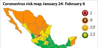 Red is back on the map for the first time in 2022.