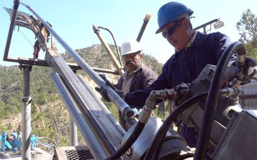 Puebla miners at work.