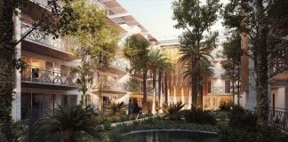 A visualization of the Palais development in Tulum.