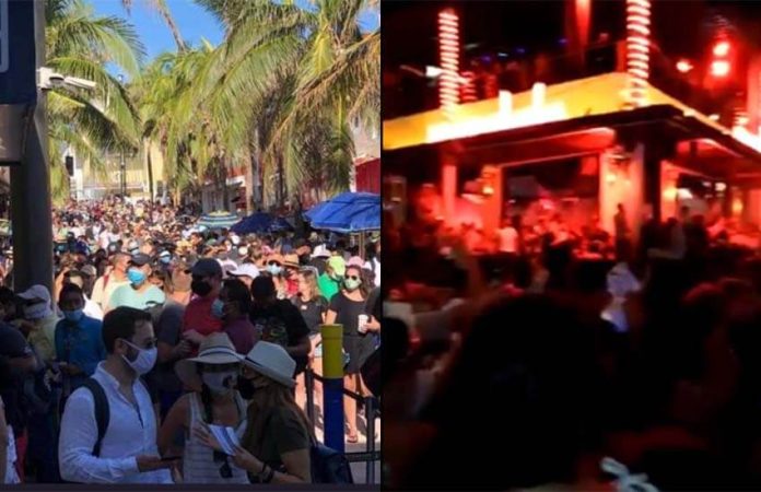 New Year's celebrations Playa del Carmen