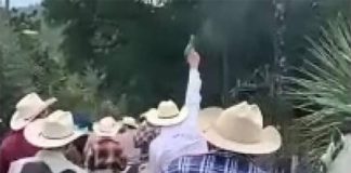 Tamasopo Mayor Luis Alberto Abundis drew criticism and may face charges for firing a weapon during a horse procession.