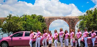 Querétaro's women's taxi service.