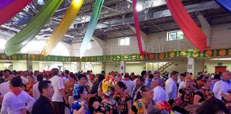 Zapotecs in Mexico City celebrating Vela Muxe