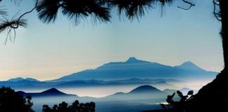 View of Nevado de Colima