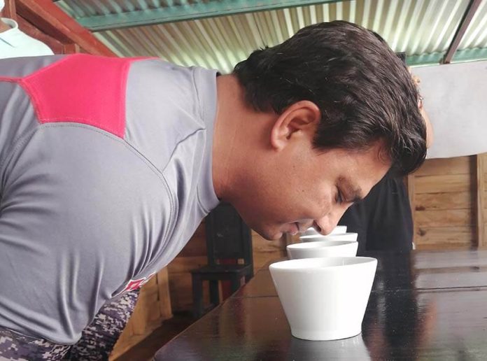 Coffee tasting in Chiapas