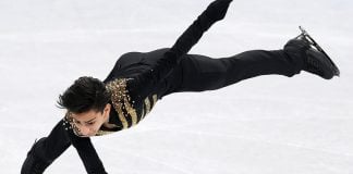 Mexican skater Donovan Carrillo at Beijing Olympics
